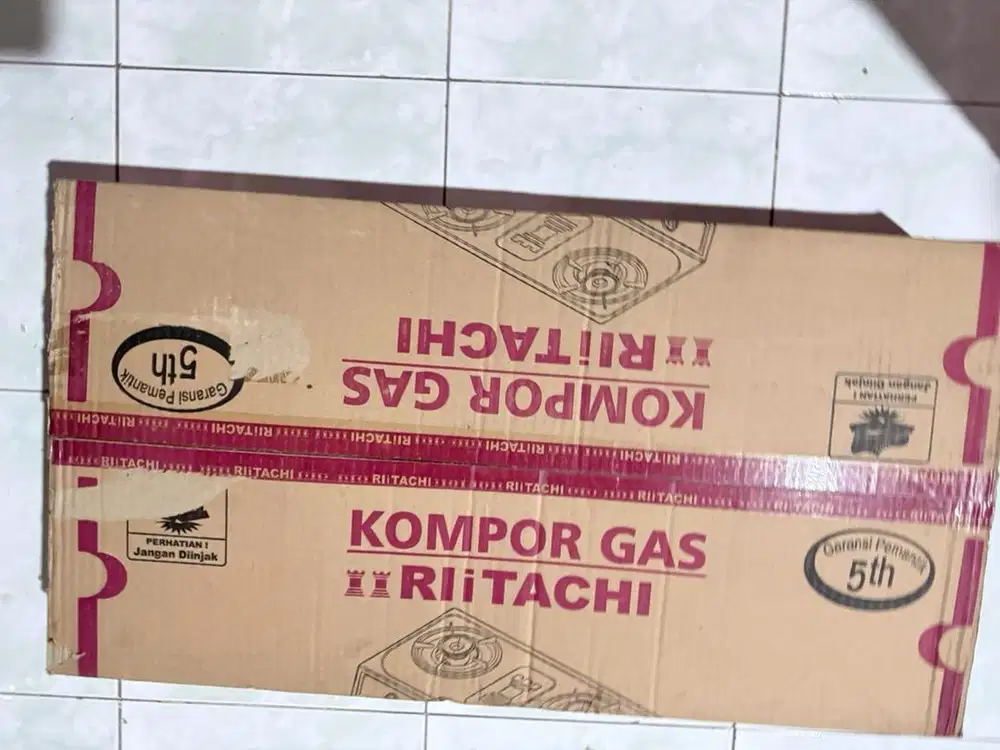 KOMPOR GAS DUA TUNGKU RliTACHI RT 807