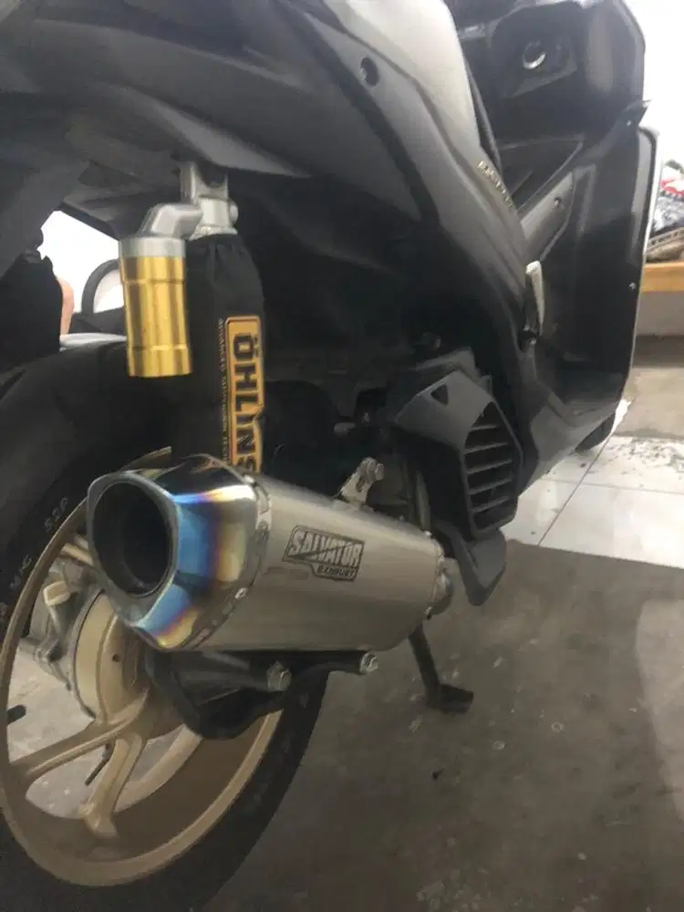 Knalpot salvator v2 limited edition untuk aerox