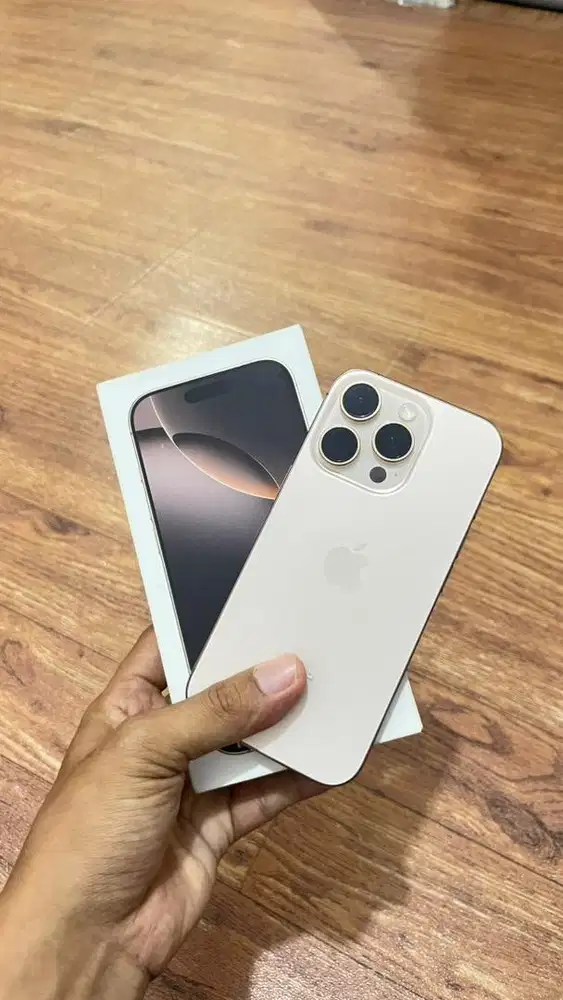 Iphone 16pro 128gb ibox garansi aktif