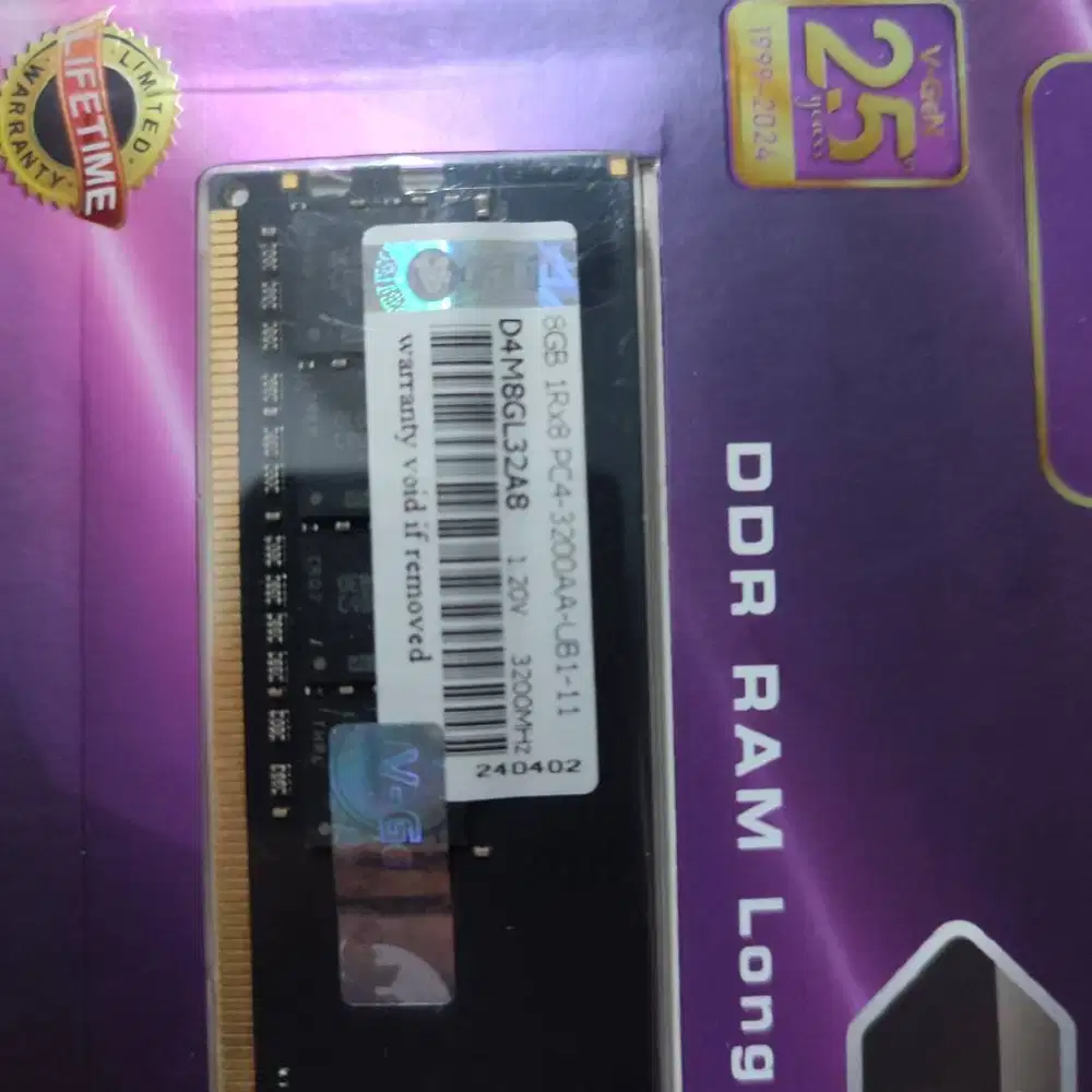 RAM DDR4 8Gb pc4-3200aa