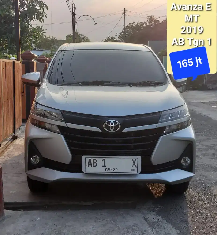 Avanza E 2019 Lampu Tumpuk