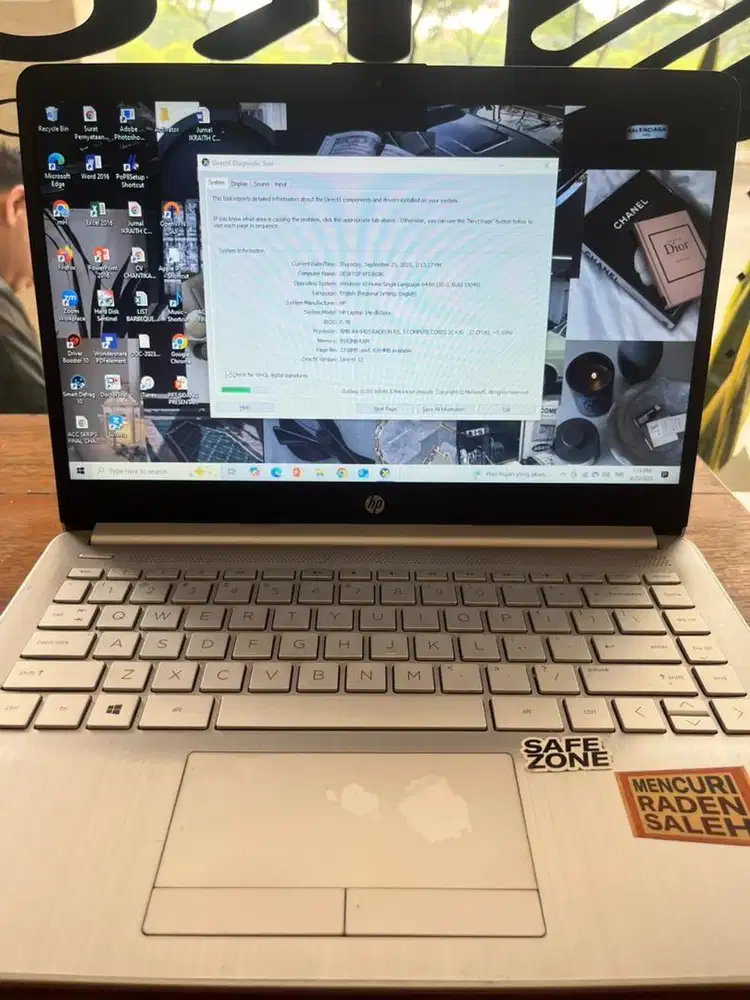 LAPTOP HP Model14s-dk0024AU