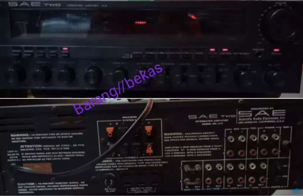 Amply speaker SAE