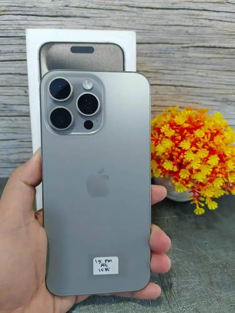 IPHONE 15 PRO MAX 256GB SECOND INDO