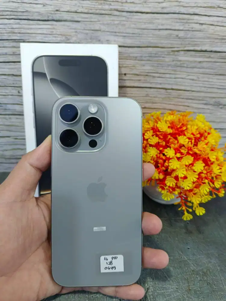 IPHONE 16 PRO 128GB SECOND INDO