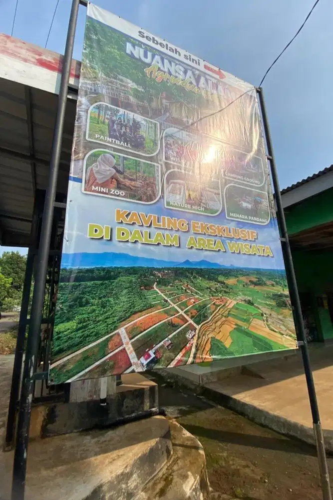 DI JUAL KAVLING WISATA HARGA BERSAHABAT! DI TANJUNGSARI, KAB. BOGOR