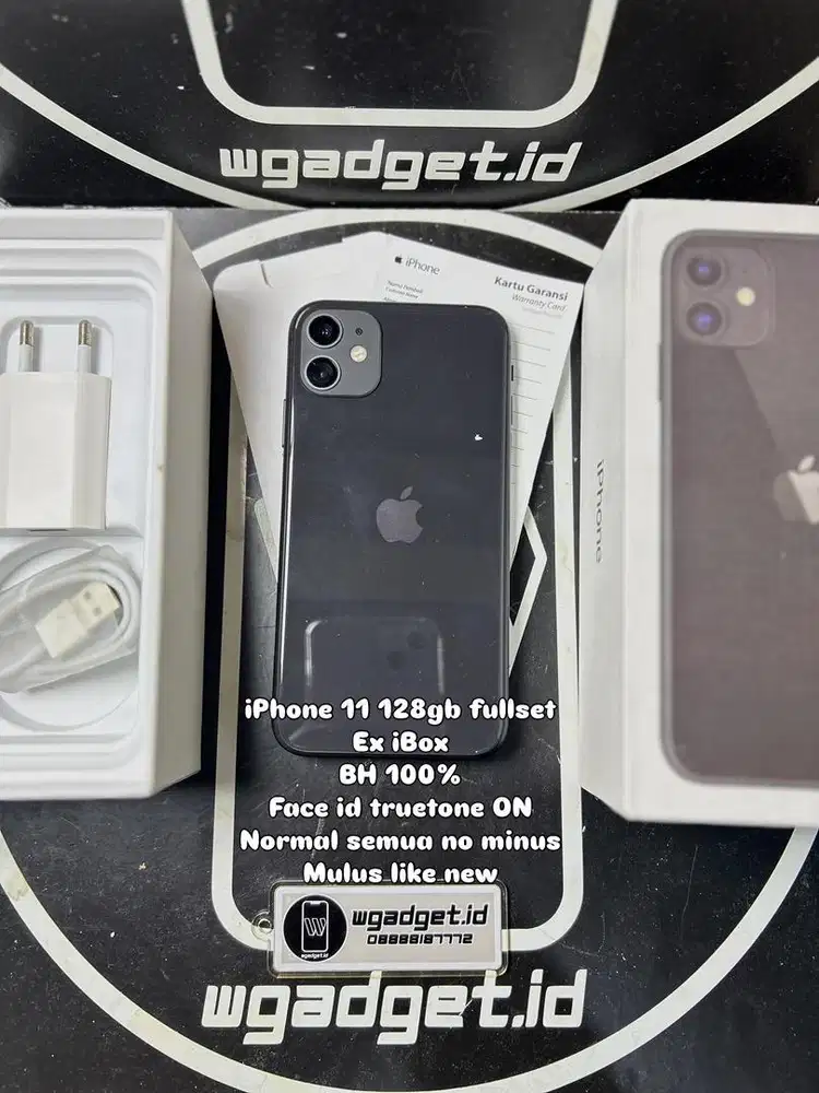 BU iBox iPhone 11 128gb fullset