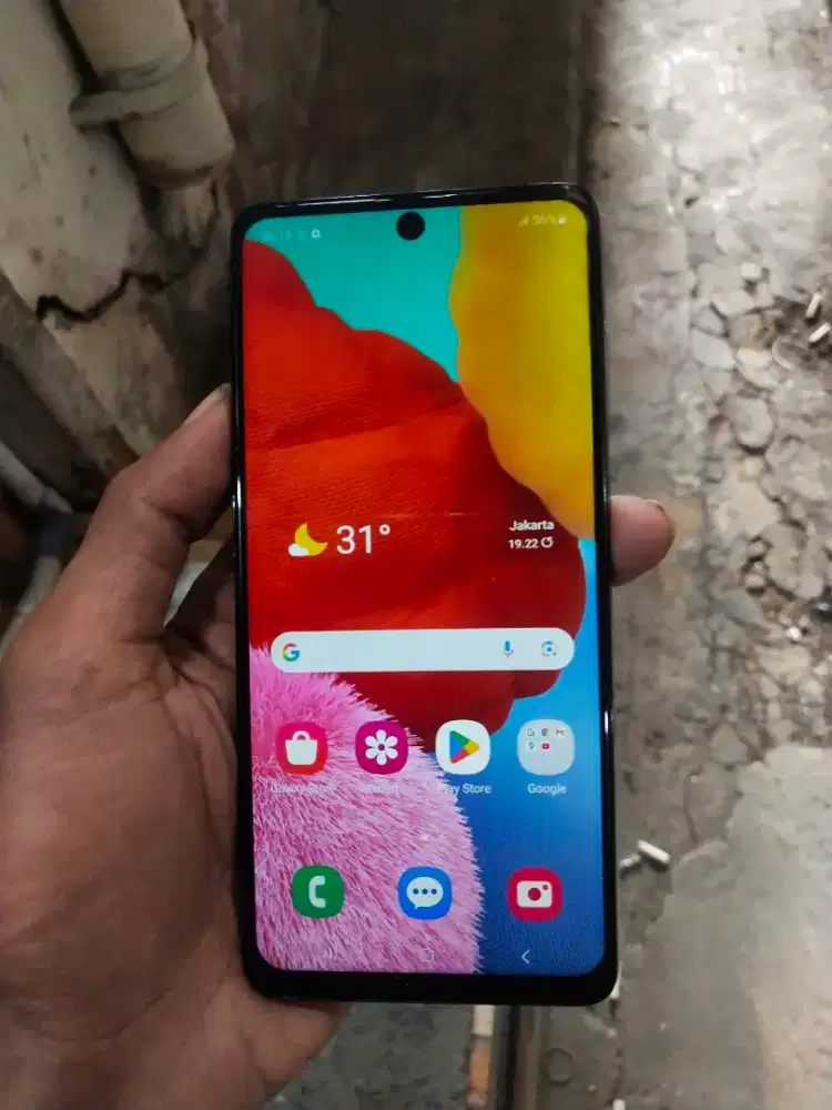 Samsung galaxy a51 sein 8/128 nfc minus sesuai deskripsi