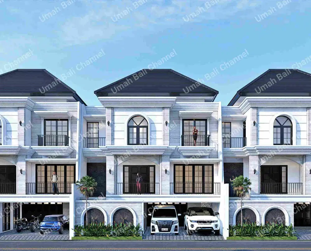 RUMAH EXLUSIVE 3 LANTAI SUDAH PROGRESS PEMBANGUNAN DI JL TUKAD PAKERISAN