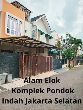 Di Jual Cepat Rumah di JL Alam Elok Komplek Pondok Indah Jakarta Selatan