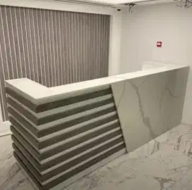 Meja Cashier Custom/Meja Kasir/Meja Receptionist/Meja Outlet Modern