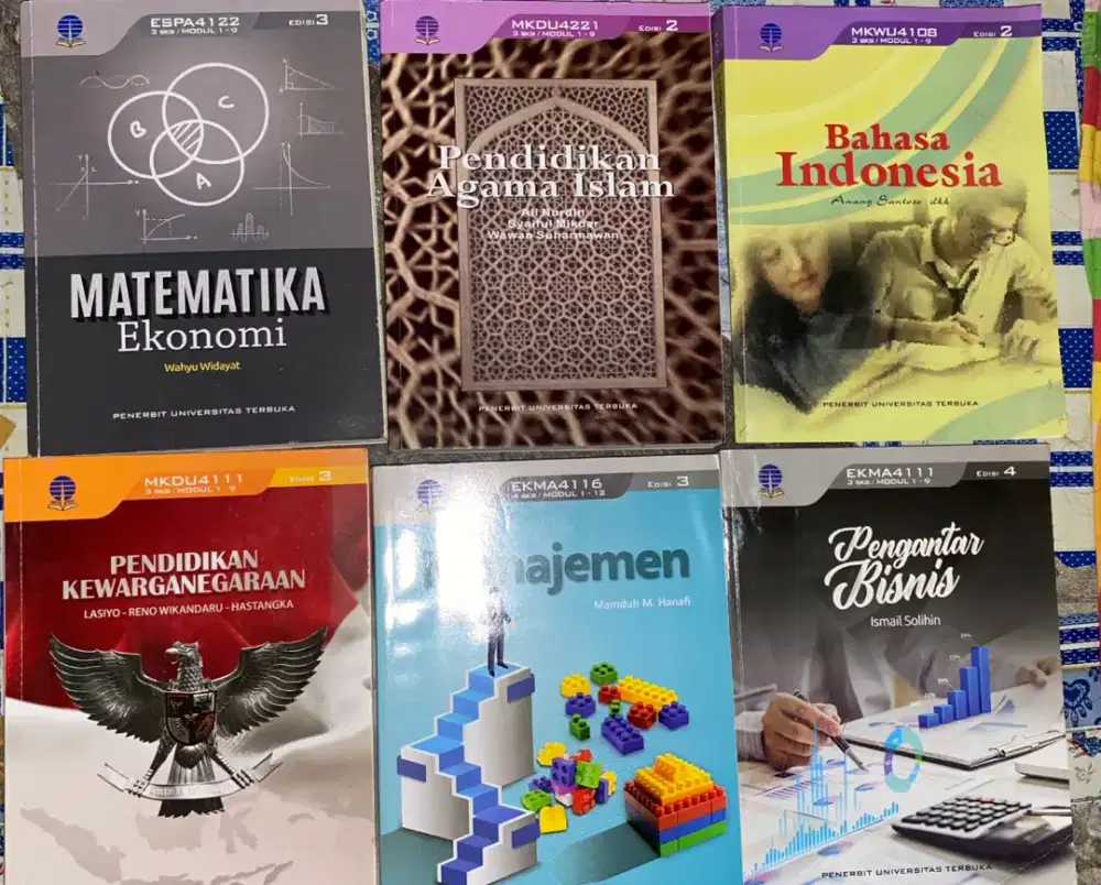 Buku paket UT S1 Manajemen semester 01