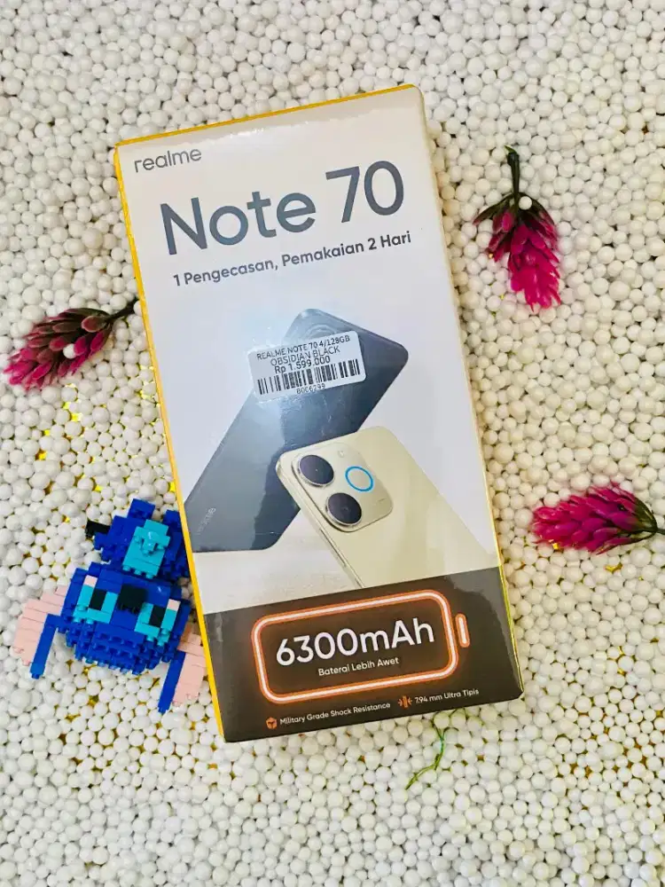 Realme note 70 4gb / 128gb Bergaransi Resmi