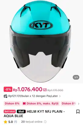 Helm kyt nfj baru