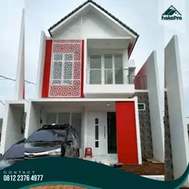 Dijual Rumah Murah Bekasi Syariah Pondok Melati 3 KT 2 KM Jatiasih 2 Lantai Dekat Tol Pondok Gede