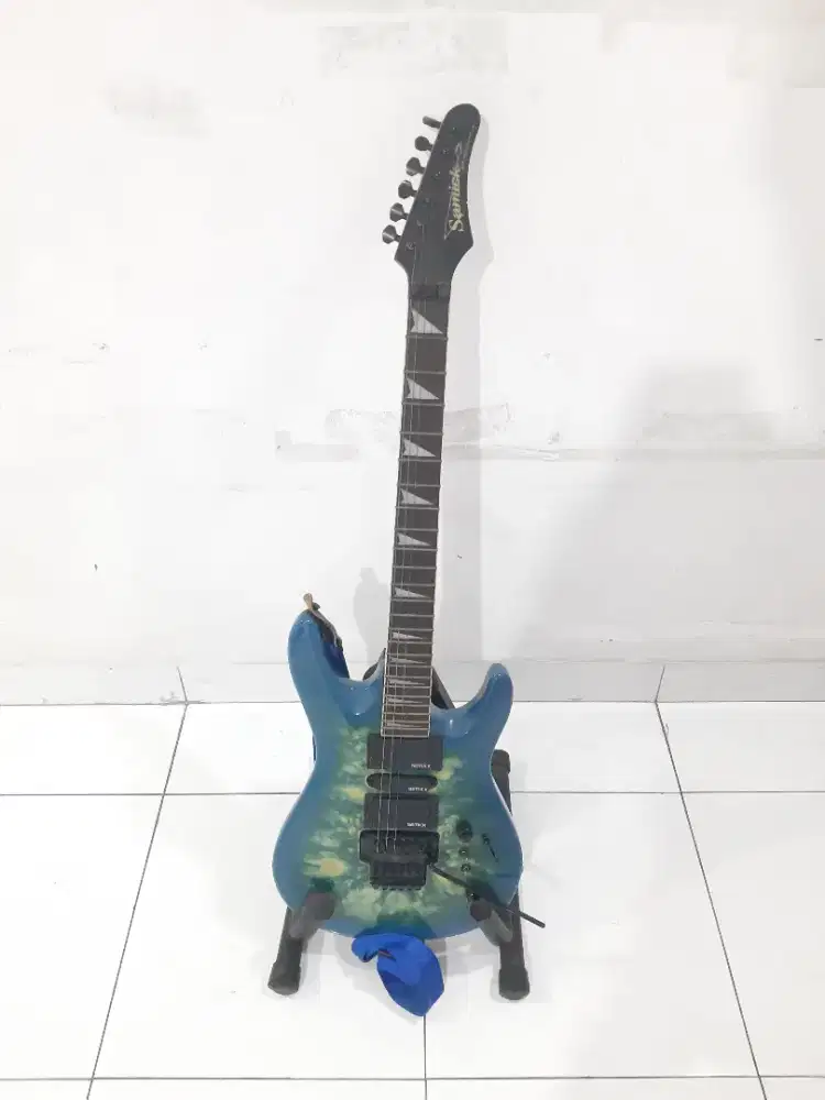 Gitar Listrik Vintage Samick Electric Guitar