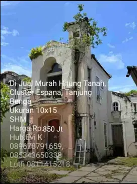 Dijual Rumah Tua di Cluster Espana Tjg Bunga Makassar