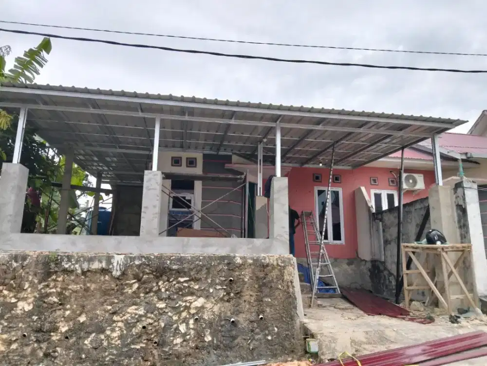 Kanopi bajaringan harga permtr sudah terima beres