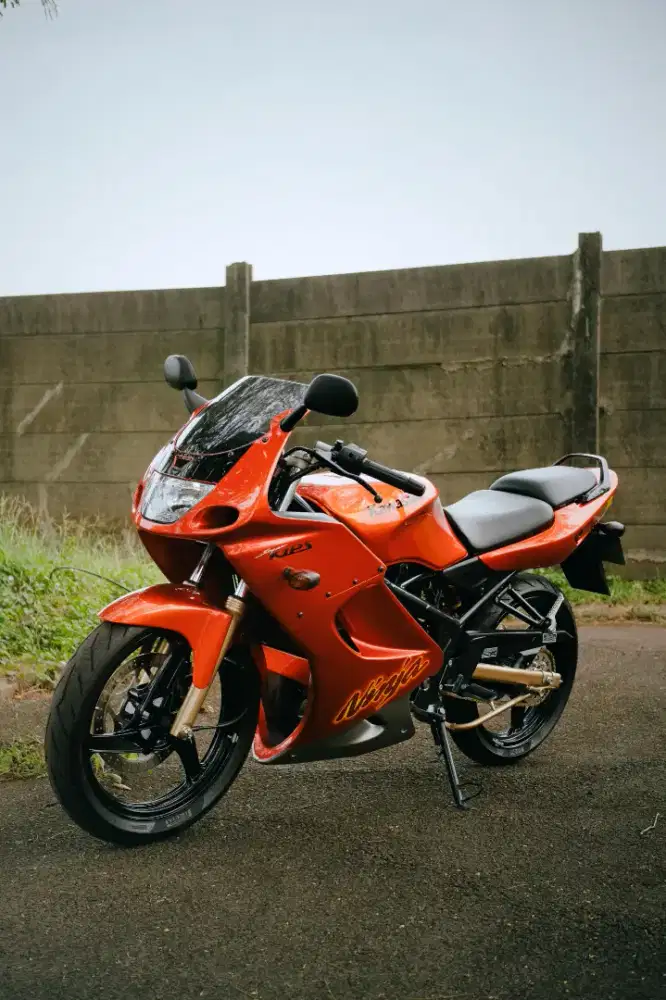 kawasaki ninja rr old 2007 orange original