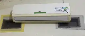 AC LG 1/2 pk lengkap dengan outdoor