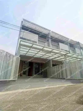 Rumah Modern Mewah 3 Lantai Siap Huni Smart Home Furnished Rooftop Gandaria Kebayoran Baru Jakarta Selatan