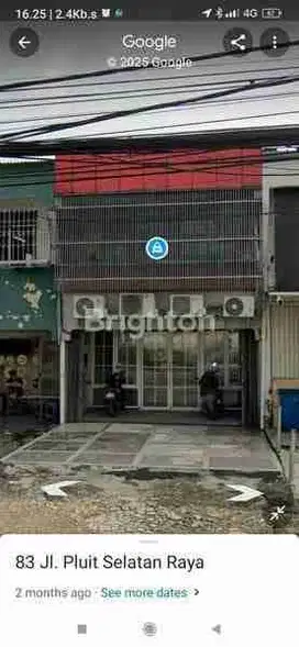 Ruko di Pluit Selatan Raya