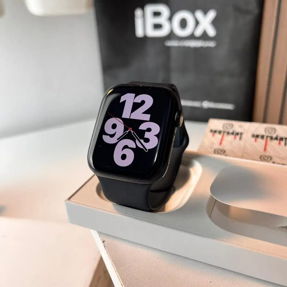 Apple Watch Series 9 45mm Black iBox iwatch Battery Health 97%
