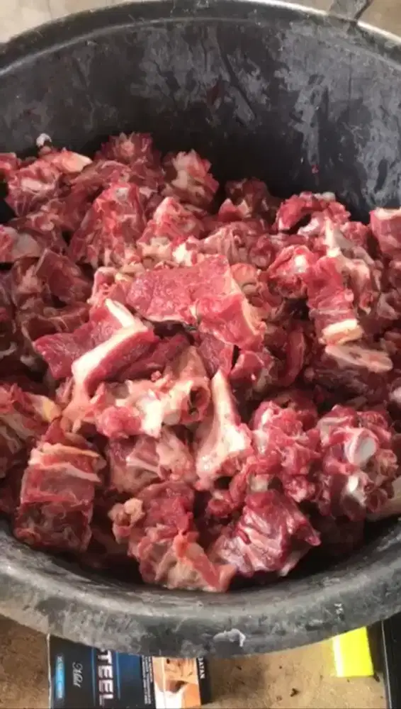 Tulang Kambing Cincang Sop