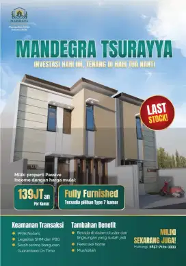 Kost IPB Last Stock Harga Lama