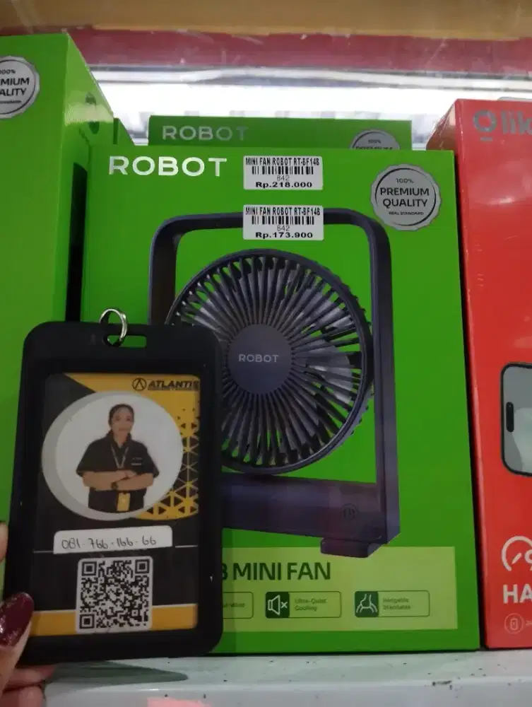MINI FAN ROBOT RT-BF148 | ATLANTIS DAHSYAT