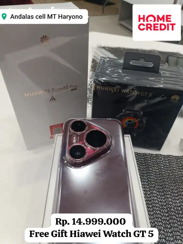 READY HUAWEI PURA 80 PRO 12/512 BISA KREDIT TANPA DP SYARAT CUKUP KTP
