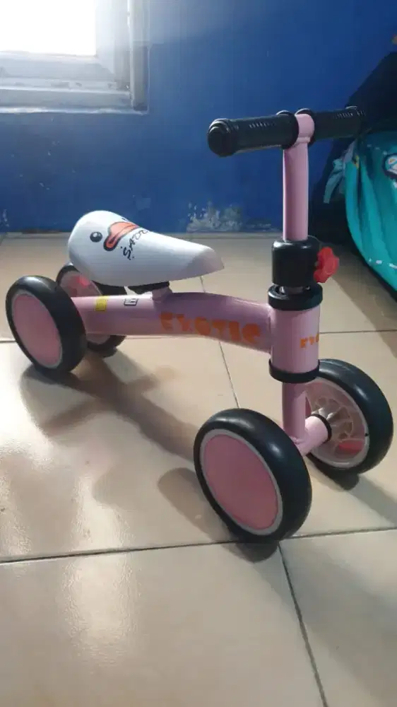 Sepeda Roda 3 balance bike tricycle push anak exotic
