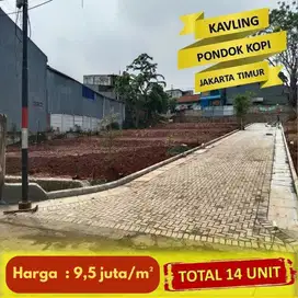 Jual Tanah Kavling SIAP BANGUN Di Pondok Kopi Duren Sawit Jakarta Timur Jaktim
