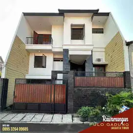[AKSES 2 MOBIL] Rumah Dijual SIAP HUNI Rawamangun Jakarta Timur Area Pulo Gadung Dekat Tol