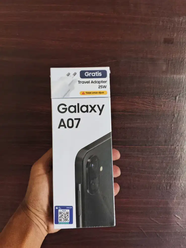 Samsung A07 4/64 New ( Free Adaptor)