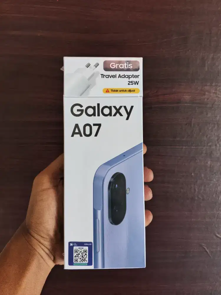 Samsung A07 4/128 New ( Free Adaptor)