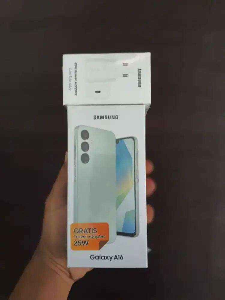Samsung A16 8/128 New ( Free Adaptor)