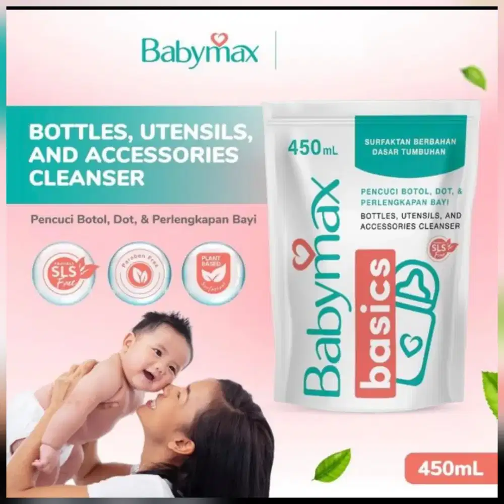 Babymax Basics Bottle, Utensils and Accessories Cleanser (450 ml)