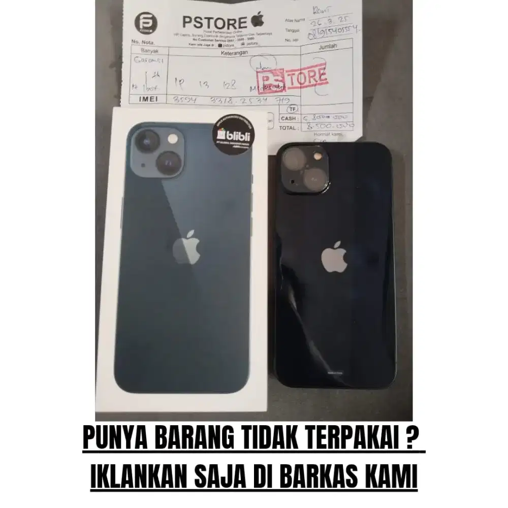 Iphone 13 midnight blue