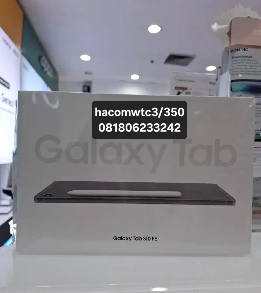 Samsung Tab S10 Fe 5G 8/128 Baru