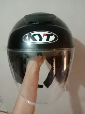 Helm Kyt kyoto hitam doff
