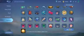 Mobile Legend ex All roll akun old