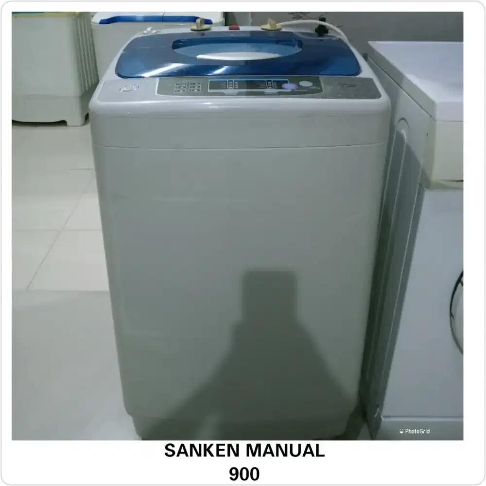 Mesin cuci 1 tabung Manual Sanken