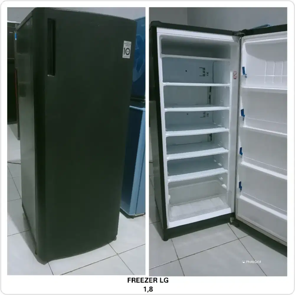 Freezer Es batu / Asi Standing LG 6 rak