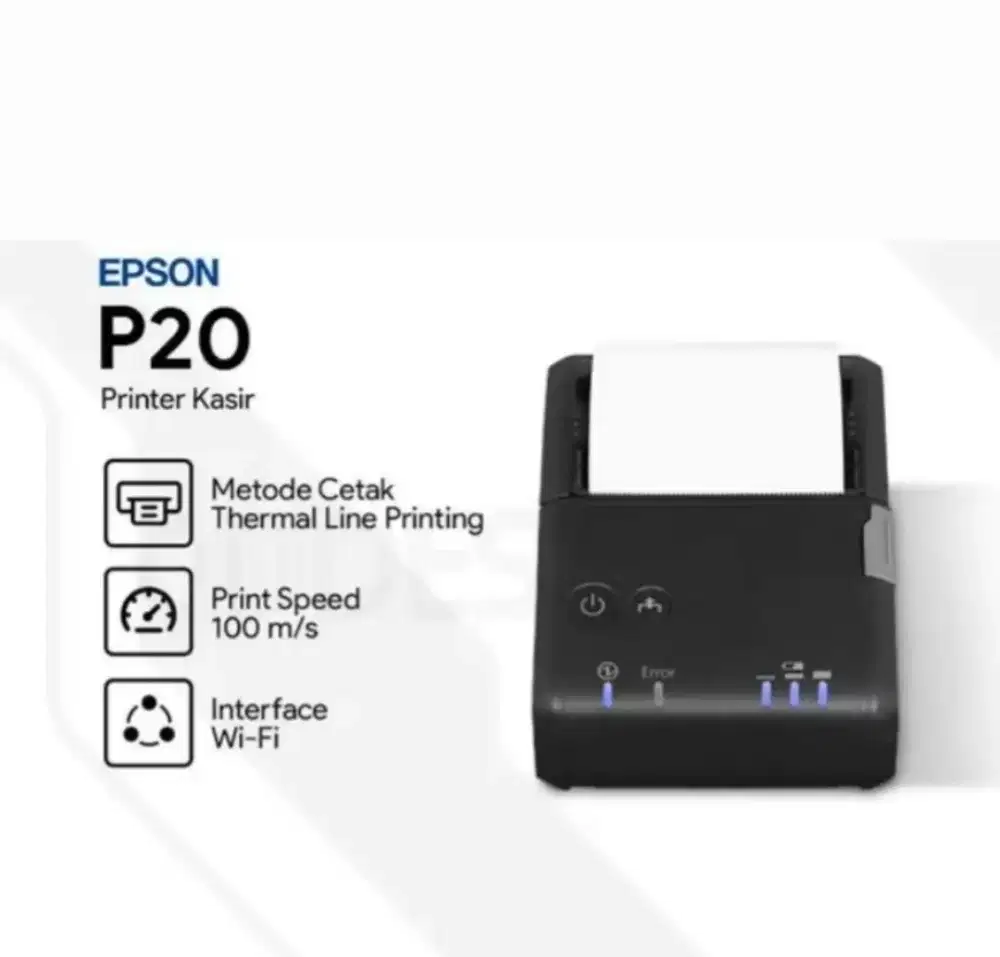 Epson TM P20 | TMP-20 | TM-P20 wifi bluetooth thermal portable New
