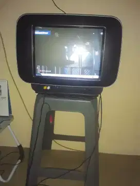 Jual Tv Sanyo 14 inch beserta stb komplit