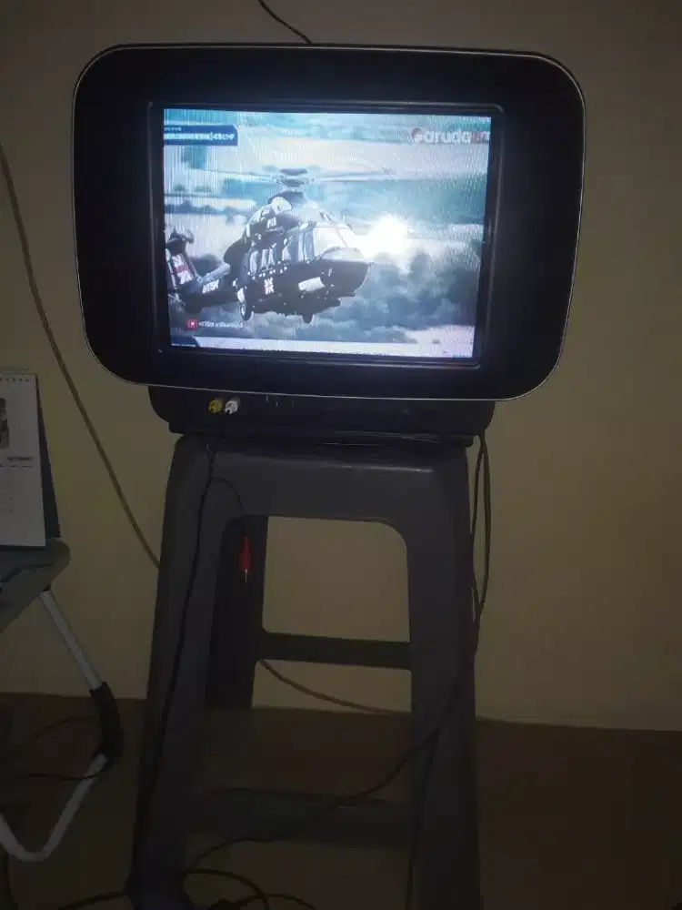 Jual Tv Sanyo 14 inch beserta stb lengkap