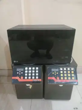 Microwave dan mesin gula cair otomatis