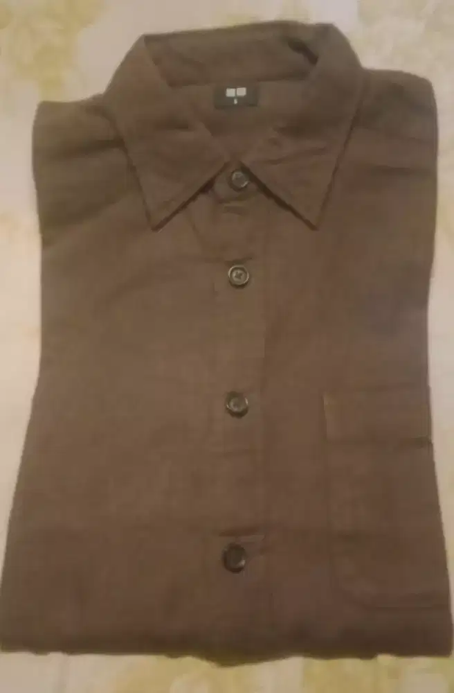 Baju atasan pria flanel