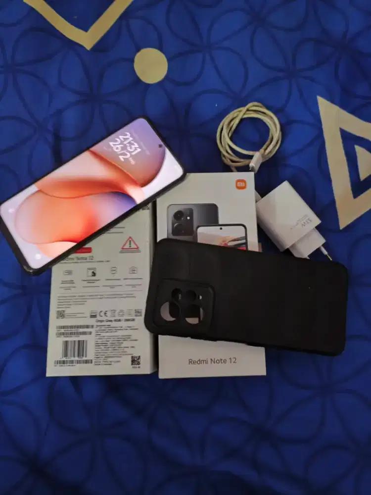 Redmi note 12 ram 8/256 lengkap